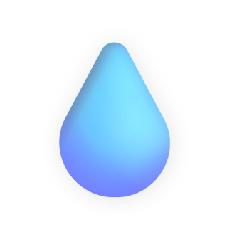 Droplet emoji