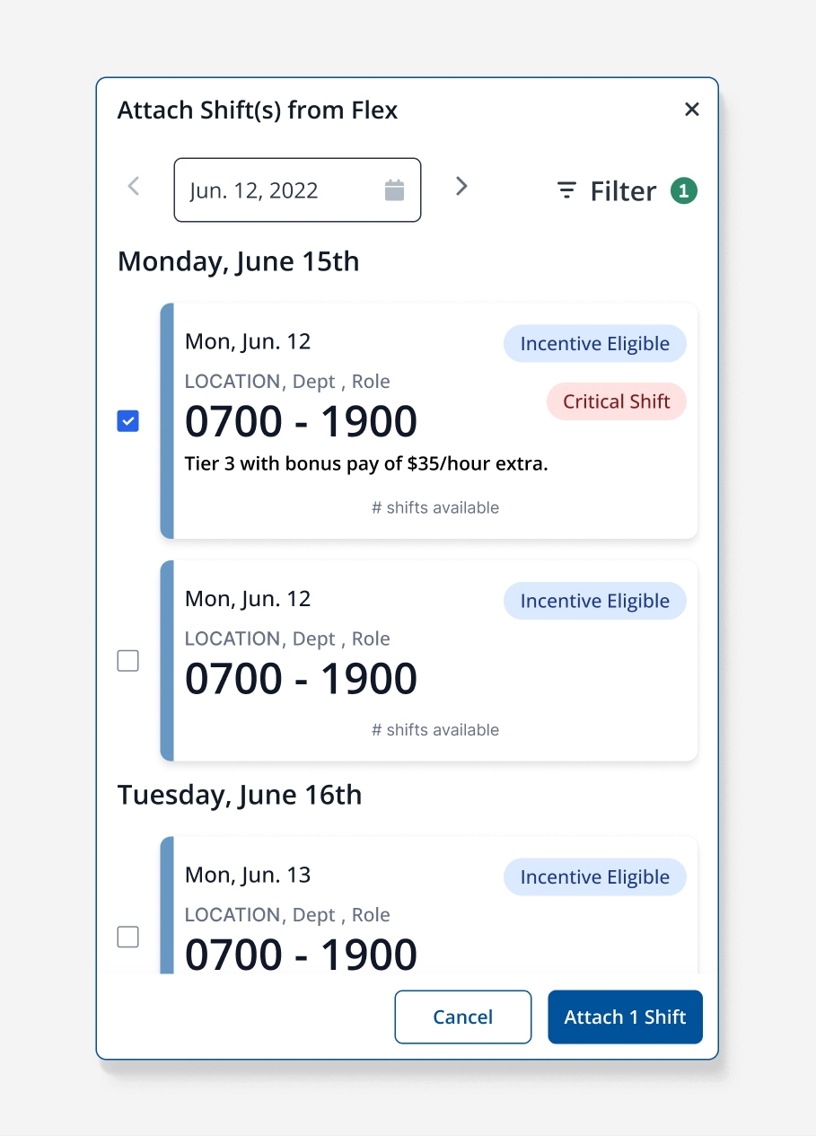 Messaging tool for BJC Flex